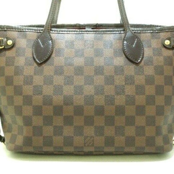 Auth Louis Vuitton Neverfull Pm Damier #1446L50 - Picture 4 of 8